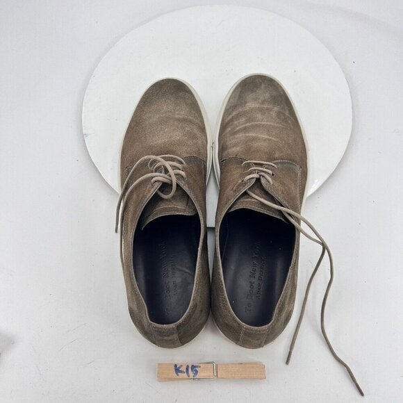 To Boot New York Adam Derrick Men Size 9.5 Brown Neutral Suede Lace Up Shoes - Picture 13 of 16